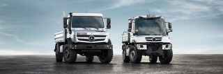 Soluciones de socios para el Mercedes-Benz Unimog.